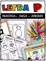 Vista previa - Unidades / Secuencias / Situaciones de Aprendizaje - LETRA P - Portada