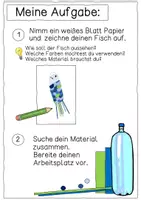 Vorschau - Mal- und Bastelvorlagen - Bastelanleitung: Upcycling Laterne - Fisch - Seite 3
