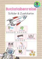 Vorschau - Arbeitsblätter - Buchstabenreise - Materialpaket (Kl. 1) - Seite 1