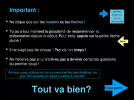 Aperçu - Présentation / Support pour le tableau - ART: Connais-tu les œuvres d'art les plus connues (PowerPoint/Keyn) - Page 2