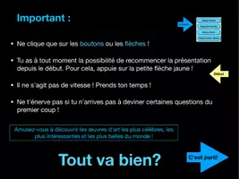 Aperçu - Présentation / Support pour le tableau - ART: Les 15 œuvres d'art les plus connues (quiz PDF) - Page 2
