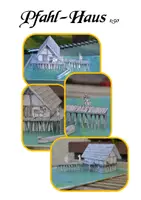Vorschau - Mal- und Bastelvorlagen - Steinzeit Pfahl-Haus / Bastelbogen / Kupferzeit / Bodensee und Federsee - Deckblatt