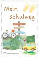 Vorschau - Arbeitsblätter - Schulweg Entdeckerheft - Seite 1