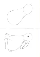 Vorschau - Aufgabenkarten - Hase Tierzeichnung Schritt-für-Schritt - Seite 3
