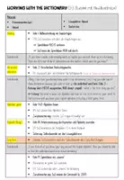 Vorschau - Stundenentwürfe - Working with the Dictionary (Introductory Unit) - Seite 3
