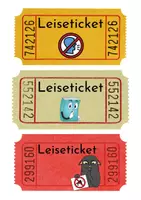 Vorschau - Fördermaterial/Inklusion - Ruheritual: Leisetickets - Seite 1
