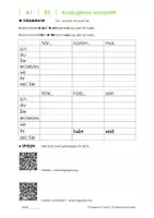 Vorschau - Arbeitsblätter - DaZ A1 Konjugation Präsens alle Personen - Deckblatt