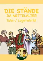 Vorschau - Präsentationen/Tafelbilder - Die Stände im Mittelalter Tafelmaterial/ Legematerial - Deckblatt
