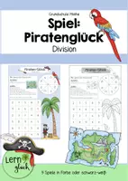 Vorschau - Arbeitsblätter - Materialpaket: Piraten Glück - Seite 1