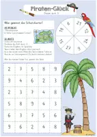Vorschau - Arbeitsblätter - Materialpaket: Piraten Glück - Seite 3