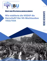 Vorschau - Stundenentwürfe - Wie etablierte die NSDAP die Herrschaft? Der NS-Machtausbau 1933/1934 - Deckblatt