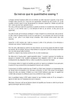 Aperçu - Fiches - Le Quantitative Easing. - Page 2
