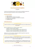 Aperçu - Apprentissages en autonomie - Jeu d'association Graphies - Crayons - Page 1