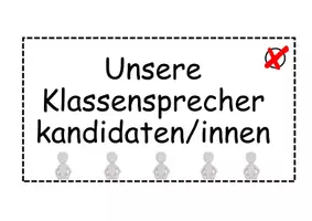 Vorschau - Mal- und Bastelvorlagen - Klassensprecherwahl- Wahlplakat für Kandidaten/innen - Seite 3
