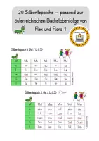 Vorschau - Arbeitsblätter - Flex und Flora 1: Silbenteppiche - Seite 2