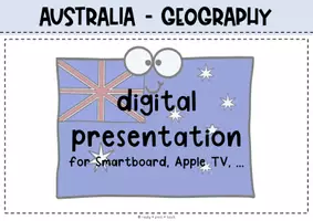 Vorschau - Arbeitsblätter - Materialpaket Australia - Geography - Seite 1