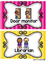 Vista previa - Decoración del aula - EDITABLE Class helper cards - página 3