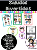 Vista previa - Decoración del aula - Saludos Divertidos - Portada