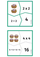 Vista previa - Juegos / Gamificación - PUZZLES MULTIPLICACIÓN I - NIDOS. - página 2