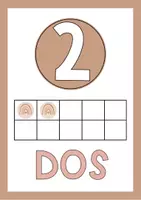 Vista previa - Tarjetas / Manipulativos - CARTELES NÚMEROS DECORATIVOS AULA - página 2