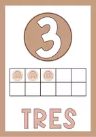 Vista previa - Tarjetas / Manipulativos - CARTELES NÚMEROS DECORATIVOS AULA - página 3