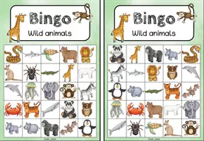 Vorschau - Spiele - Bingo - Wild animals (analog + digital) - Seite 3
