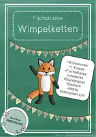 Vorschau - Anderer Materialtyp - Fuchsklasse - Wimpel / Wimpelketten - Deckblatt