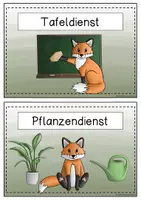Vorschau - Poster - Fuchsklasse - Klassendienste - Seite 2