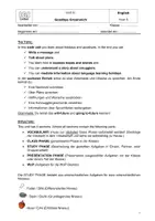 Vorschau - Stundenentwürfe - Arbeitsplan Lernplan Orange Line 2 Unit 6 Klasse 6 - Deckblatt