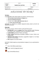 Vorschau - Stundenentwürfe - Arbeitsplan Lernplan Klasse 7 Orange Line 3 Unit1 - Deckblatt