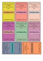 Vorschau - Bildkarten - Willkommensgruß 3. und 4. Klasse / Geschenk Textmarker - Seite 3