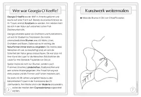 Vorschau - Arbeitsblätter - Künstler-Faltheft: Georgia O´Keeffe - Seite 3