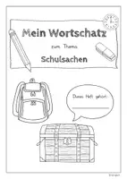 Vorschau - Arbeitsblätter - AB-Sammlung (Schulsachen) - Seite 1