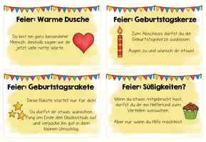 Vorschau - Präsentationen/Tafelbilder - Geburtstagshelfer: Moderationskarten - Seite 3