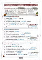 Vorschau - Arbeitsblätter - Reflexive & emphatic pronouns and ”each other“ • AB mit Musterlösung - Seite 3