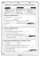 Vorschau - Arbeitsblätter - Reflexive & emphatic pronouns and ”each other“ • AB mit Musterlösung - Seite 2