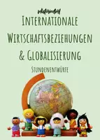 Vorschau - Stationenlernen - Globalisierung & Internationale Wirtschaftsbeziehungen (WTO, IWF & Weltbank) - Stundenentwürfe - Deckblatt
