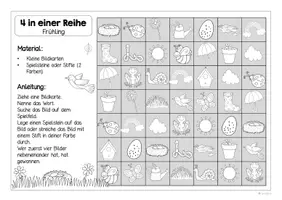 Vorschau - Spiele - Spiel: 4 in einer Reihe (Frühling) - Seite 1