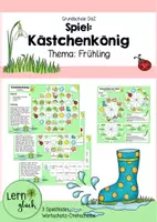 Vorschau - Spiele - Spiel: Kästchenkönig (Frühling) - Deckblatt