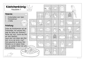 Vorschau - Spiele - Spiel: Kästchenkönig (Haustiere) - Seite 1