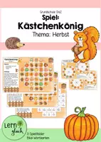 Vorschau - Spiele - Spiel: Kästchenkönig (Herbst) - Deckblatt