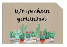 Vorschau - Bildkarten - Klassenmotto: Wir wachsen gemeinsam - Seite 3