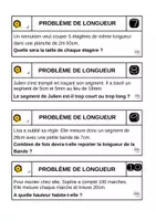 Aperçu - Feuilles d'exercices - Problèmes de longueur - Page 3