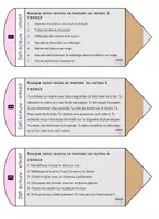 Aperçu - Cartes d'exercices - Défis écriture - Infinitif - Page de couverture