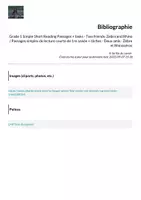 Aperçu - Feuilles d'exercices - Grade 1 Children's Reading Comprehension Worksheets / Feuilles de travail sur la compréhension de la lecture pour les enfants de 1re année - Page 2