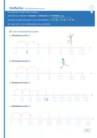 Vorschau - Unterrichtsreihen - Vielfache und Teiler - Arbeitsblätter für den Förderunterricht in Mathematik - Seite 1