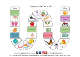 Vista previa - Juegos / Gamificación - Juego de mesa fonema m - página 3