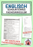 Vorschau - Stundenentwürfe - Schulinternes Fachcurriculum (SIFC) – Englisch an Grundschulen - Deckblatt