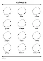 Vorschau - Arbeitsblätter - Picture Dictionary colours Englisch Grundschule - Seite 2