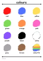 Vorschau - Arbeitsblätter - Picture Dictionary colours Englisch Grundschule - Seite 3